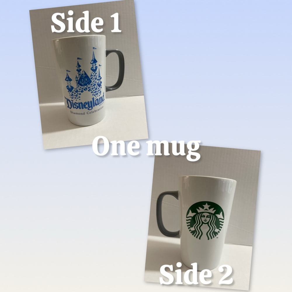 Disneyland 60th Diamond Celebration Starbucks Mug – Tall Ceramic